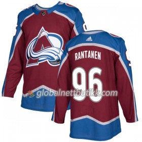 Colorado Avalanche Hockeydrakt Mikko Rantanen 96 2017-2018 Rød Adidas Authentic - Herre